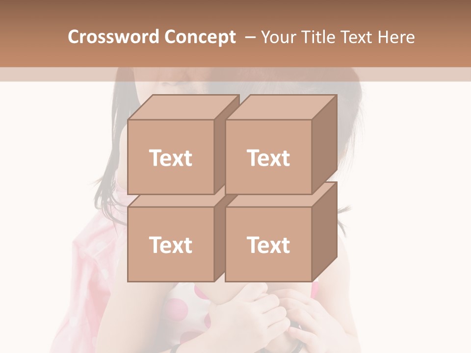 Childcare Two Sibling PowerPoint Template