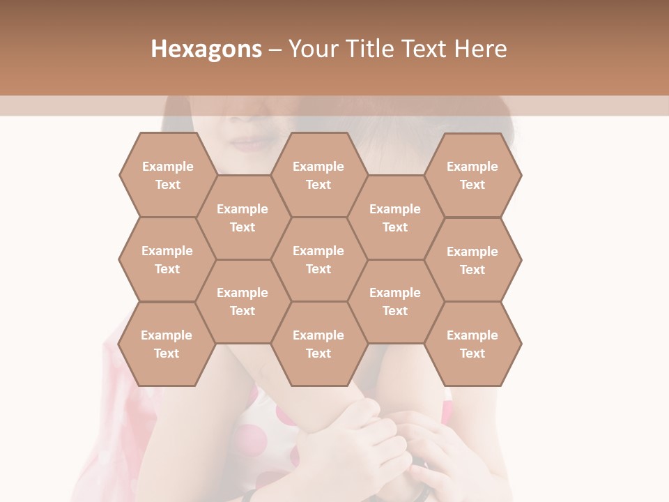 Childcare Two Sibling PowerPoint Template