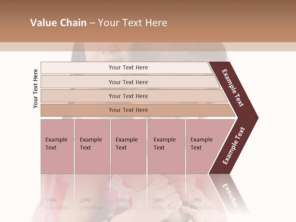 Childcare Two Sibling PowerPoint Template