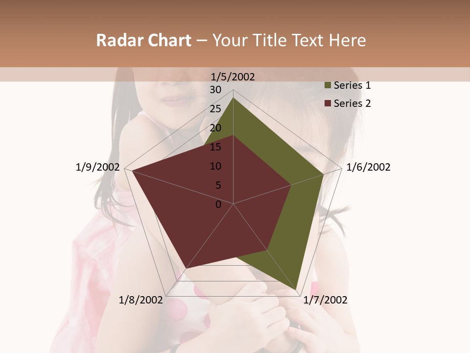 Childcare Two Sibling PowerPoint Template