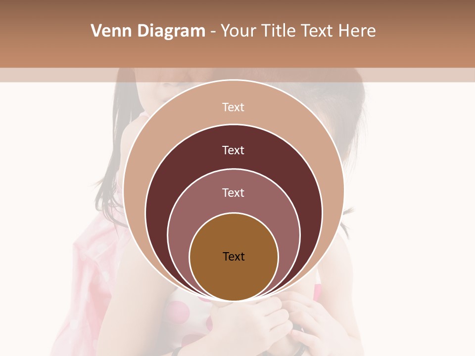 Childcare Two Sibling PowerPoint Template