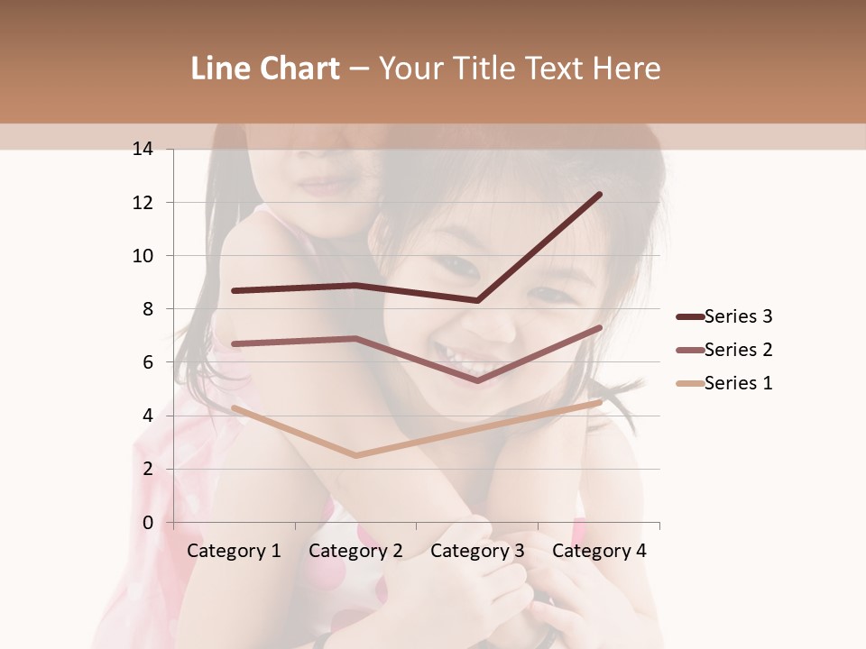 Childcare Two Sibling PowerPoint Template