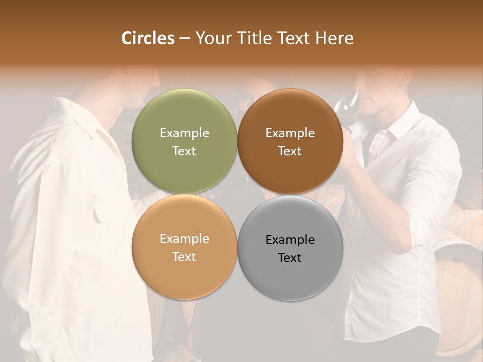 Elegant White Drink PowerPoint Template