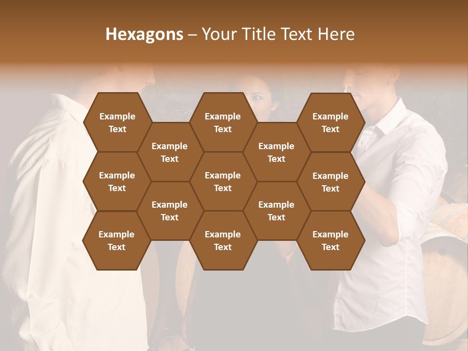 Elegant White Drink PowerPoint Template