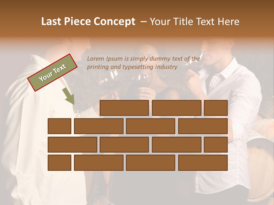 Elegant White Drink PowerPoint Template