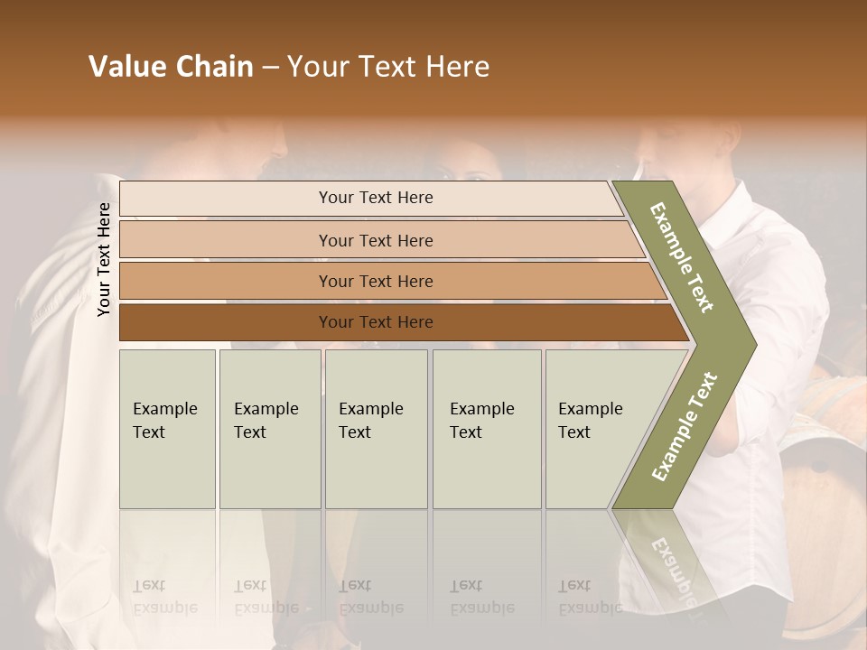 Elegant White Drink PowerPoint Template