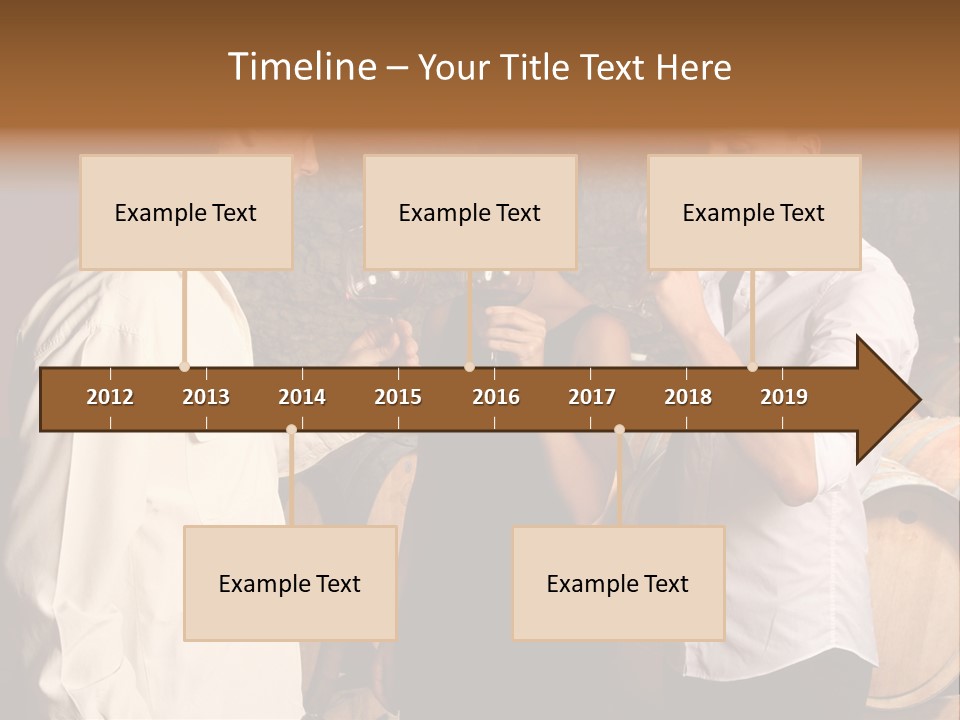 Elegant White Drink PowerPoint Template