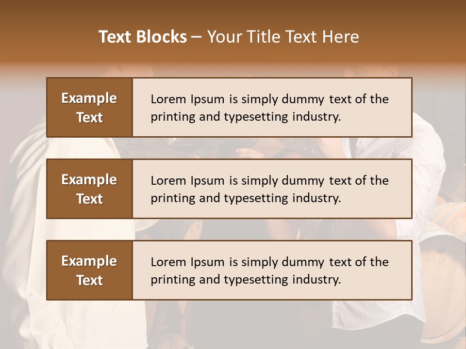 Elegant White Drink PowerPoint Template