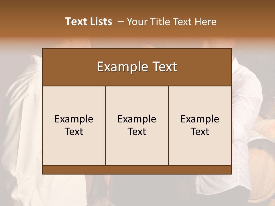 Elegant White Drink PowerPoint Template