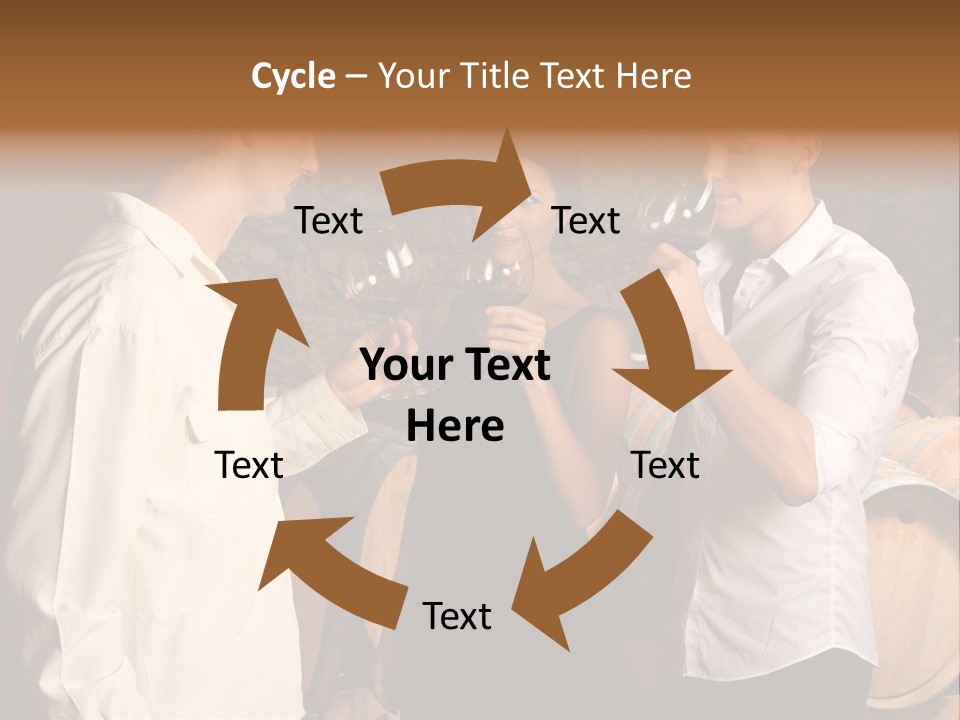 Elegant White Drink PowerPoint Template