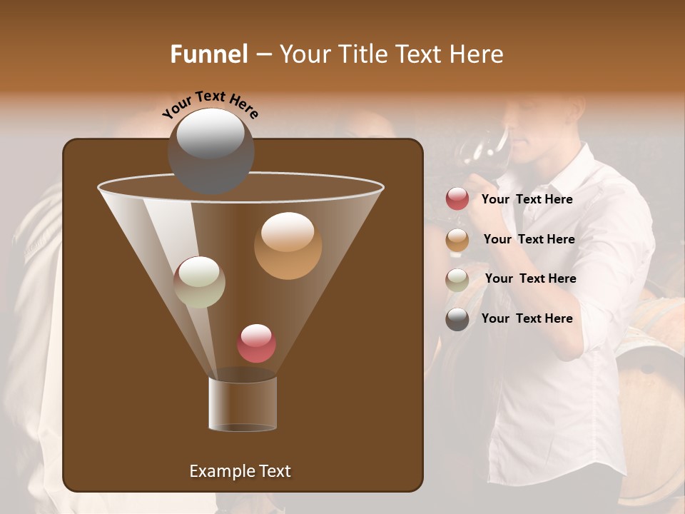 Elegant White Drink PowerPoint Template