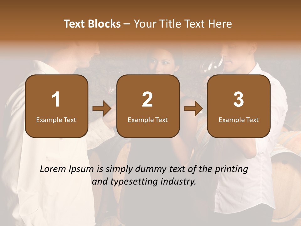 Elegant White Drink PowerPoint Template