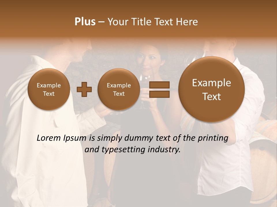 Elegant White Drink PowerPoint Template