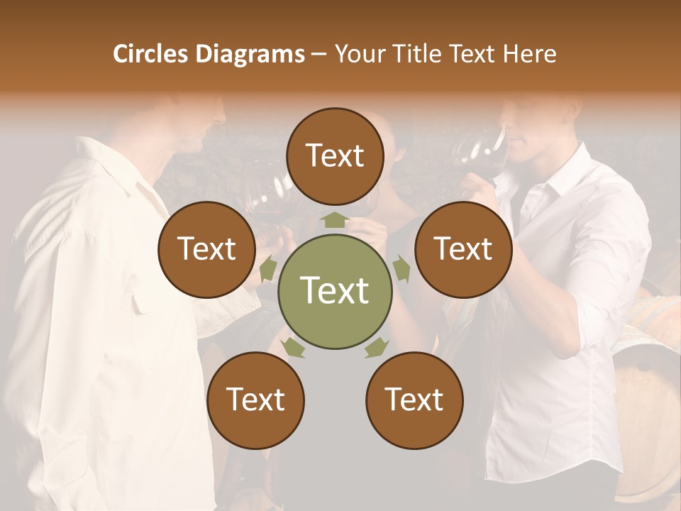 Elegant White Drink PowerPoint Template