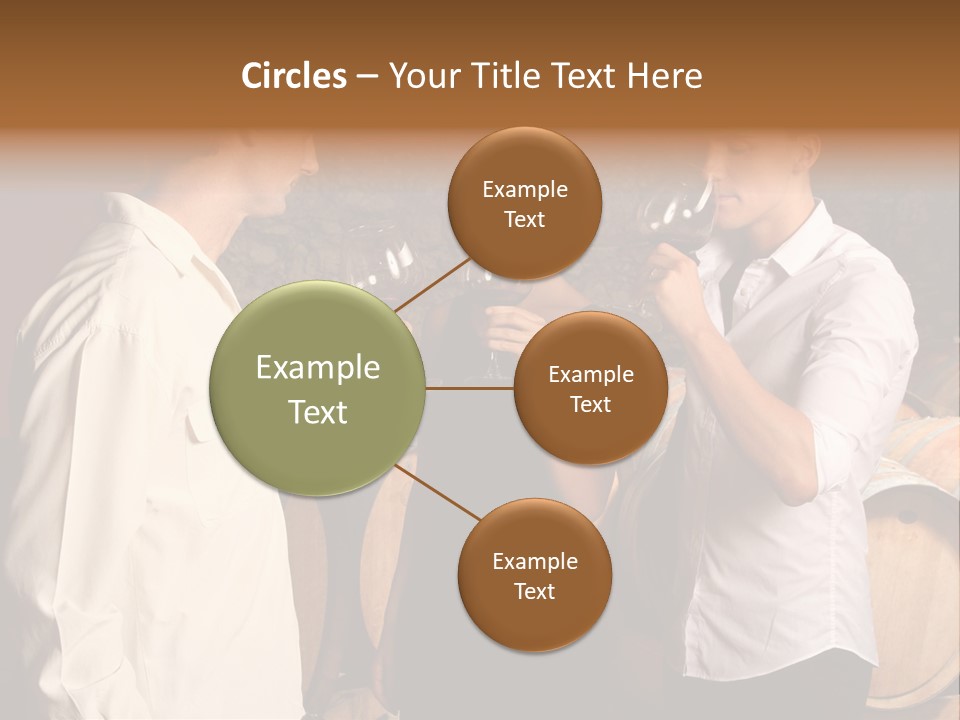 Elegant White Drink PowerPoint Template