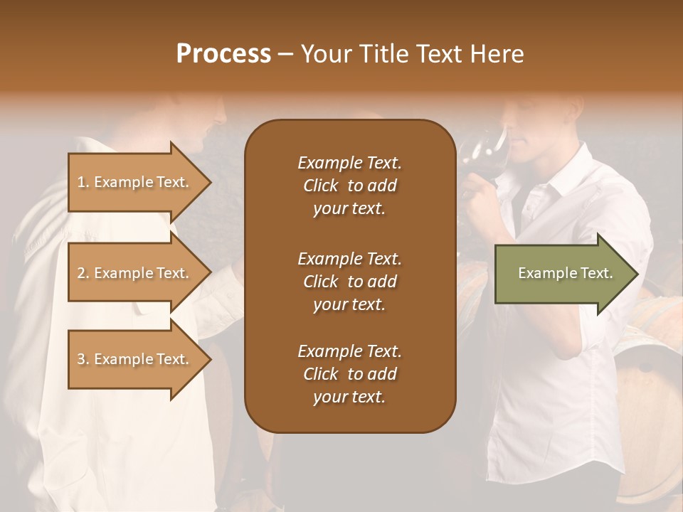 Elegant White Drink PowerPoint Template