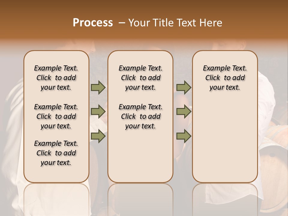 Elegant White Drink PowerPoint Template