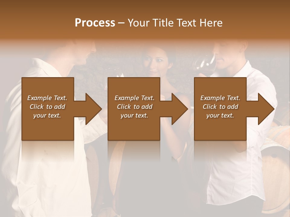 Elegant White Drink PowerPoint Template