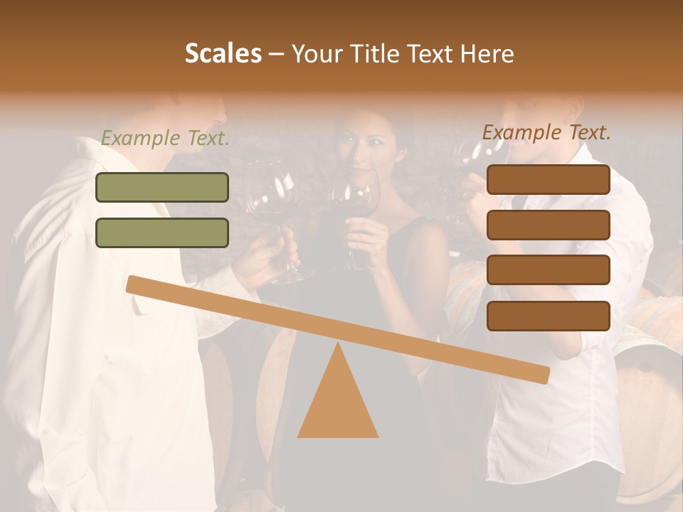 Elegant White Drink PowerPoint Template