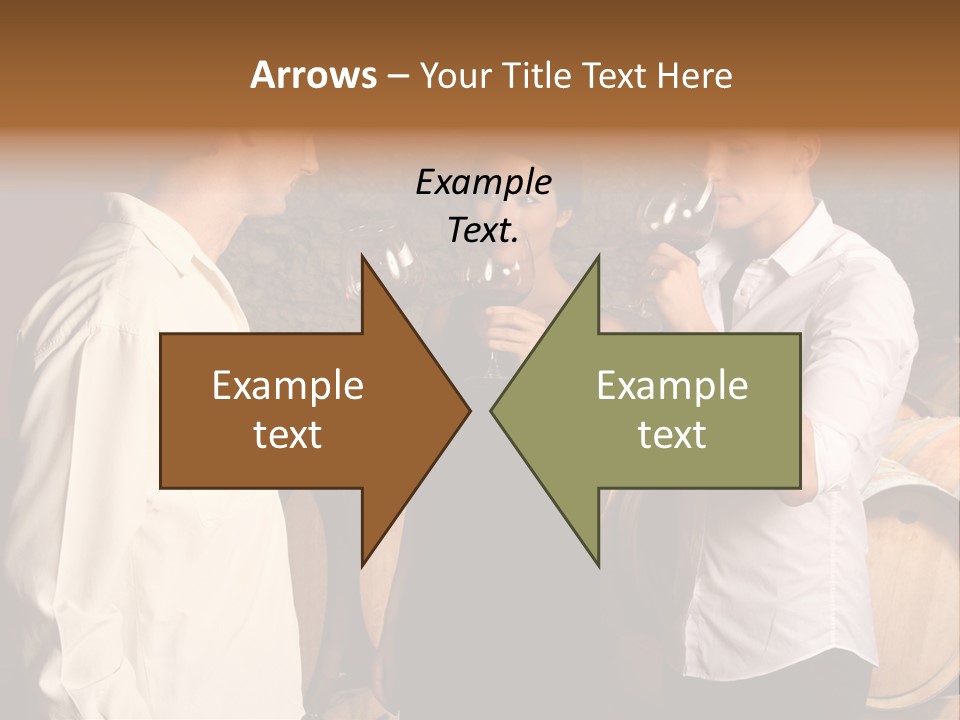 Elegant White Drink PowerPoint Template