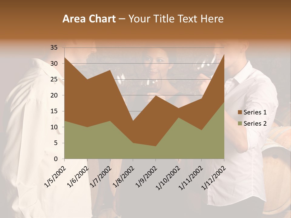 Elegant White Drink PowerPoint Template