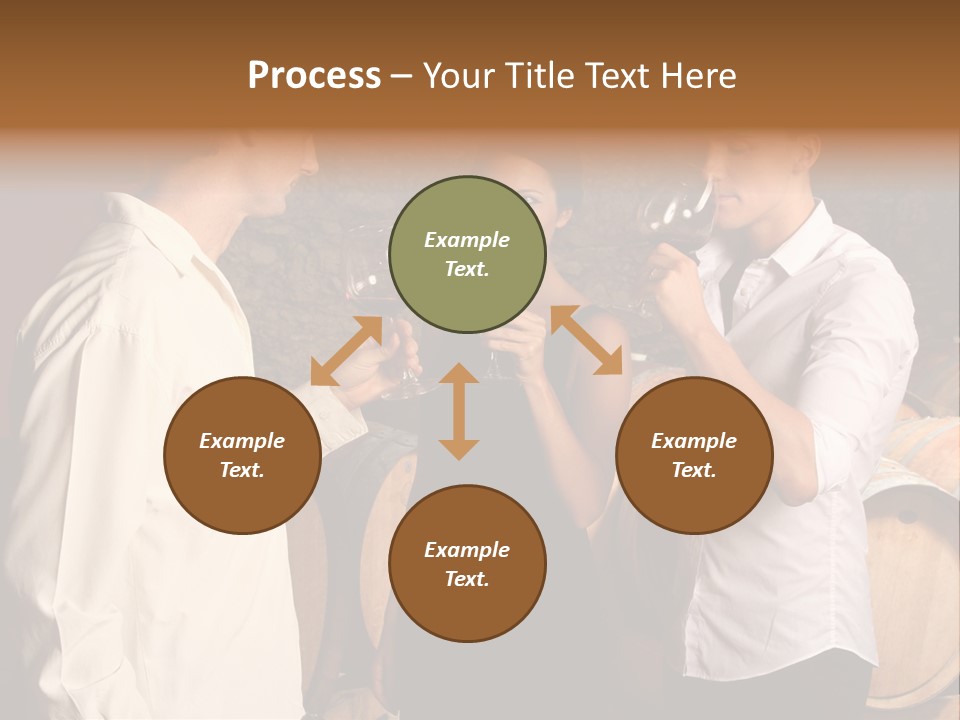 Elegant White Drink PowerPoint Template