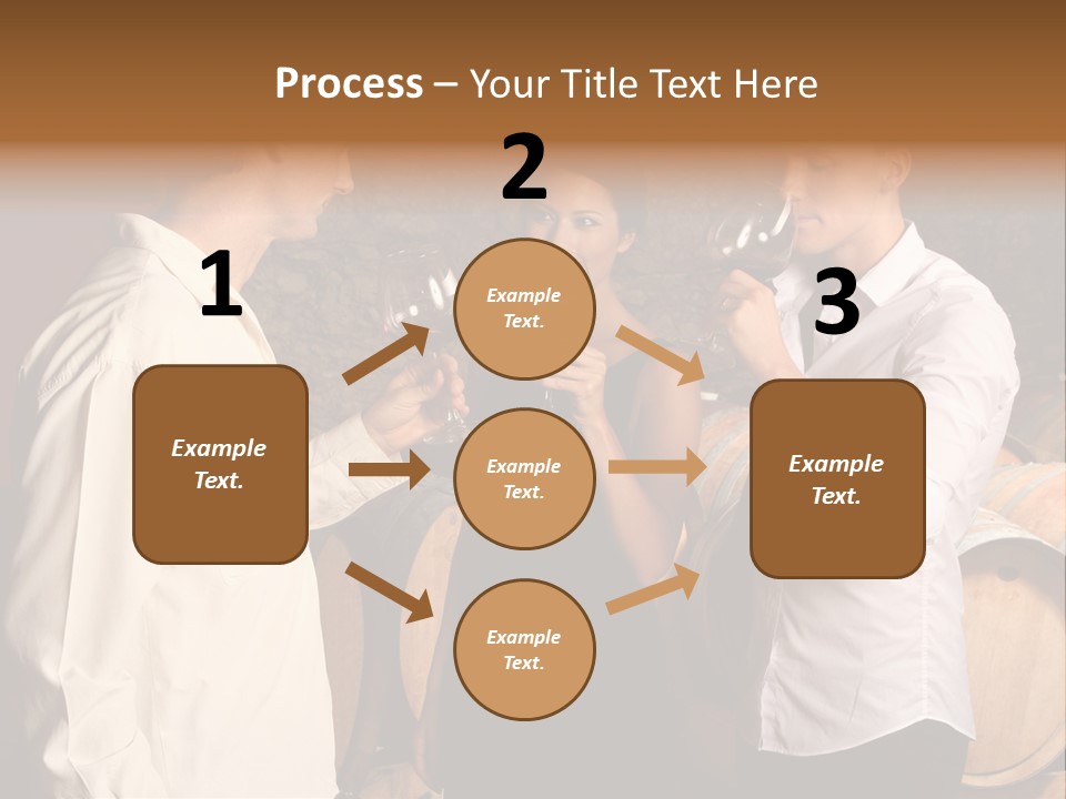 Elegant White Drink PowerPoint Template