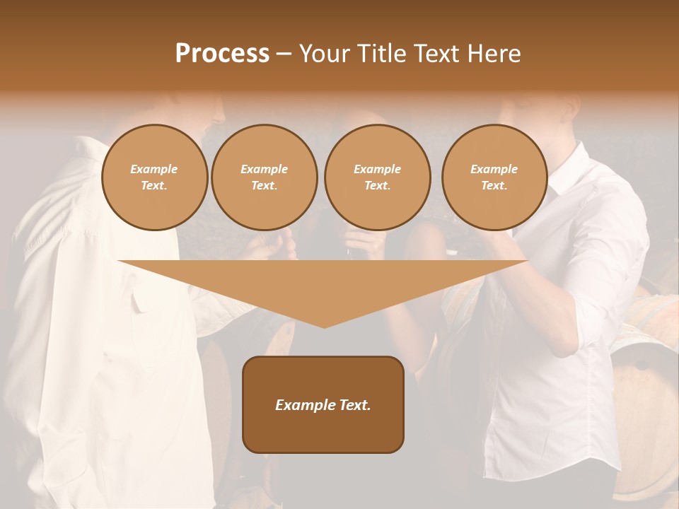 Elegant White Drink PowerPoint Template