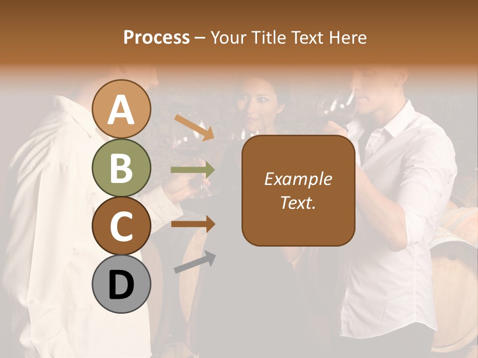 Elegant White Drink PowerPoint Template