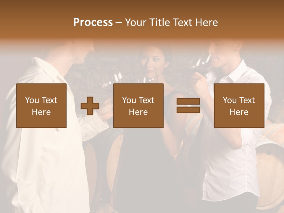Elegant White Drink PowerPoint Template