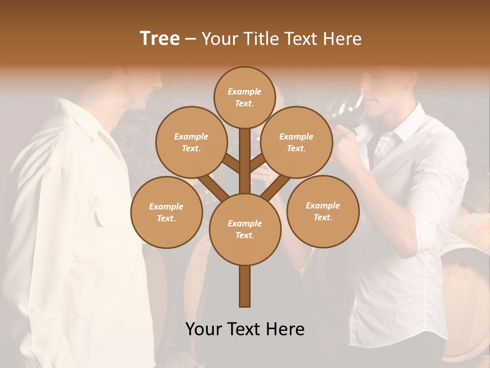 Elegant White Drink PowerPoint Template