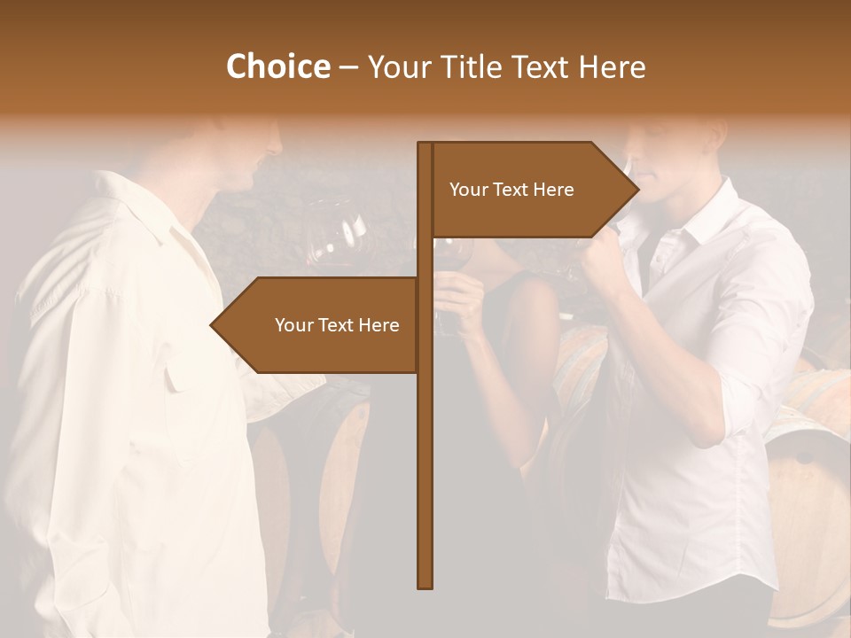 Elegant White Drink PowerPoint Template