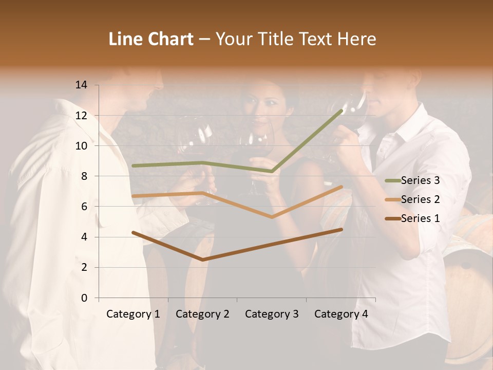 Elegant White Drink PowerPoint Template