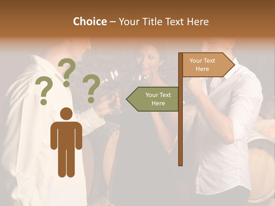 Elegant White Drink PowerPoint Template