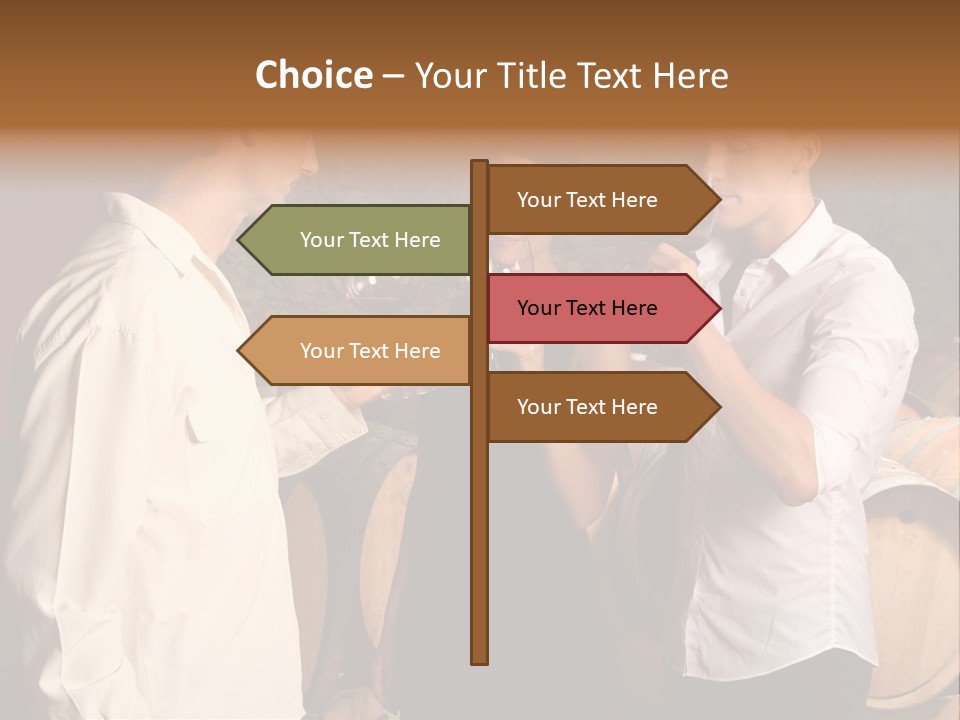 Elegant White Drink PowerPoint Template