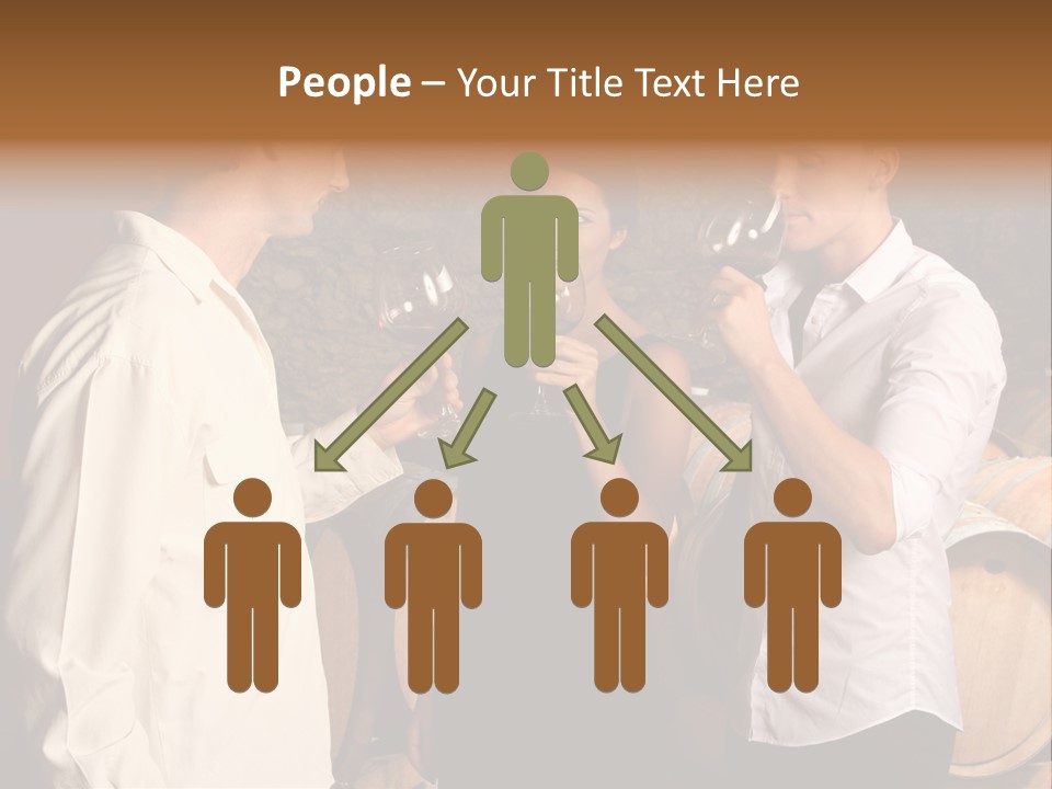 Elegant White Drink PowerPoint Template