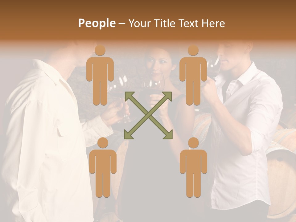 Elegant White Drink PowerPoint Template