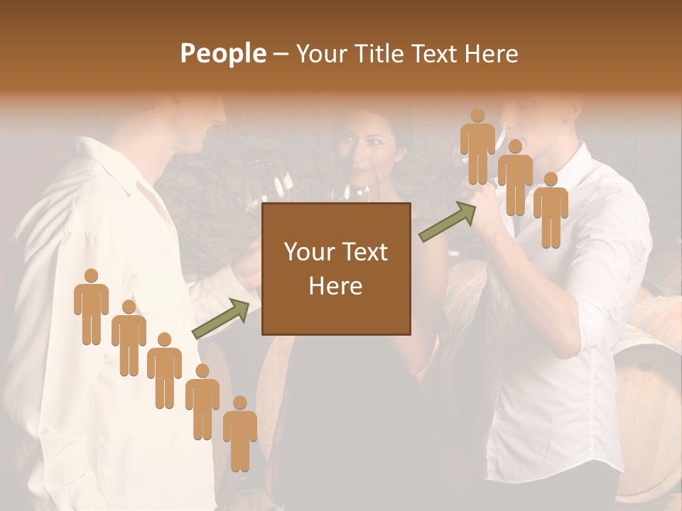 Elegant White Drink PowerPoint Template