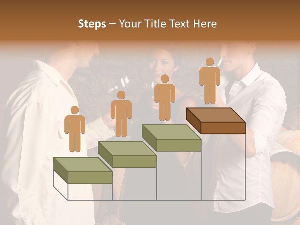 Elegant White Drink PowerPoint Template