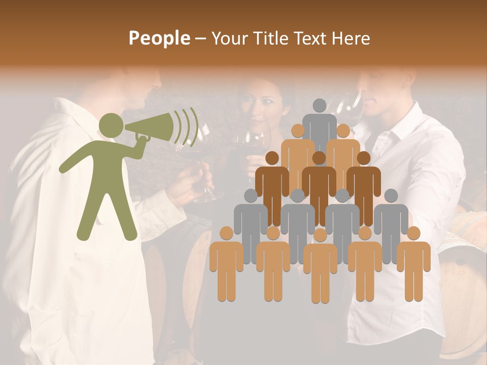 Elegant White Drink PowerPoint Template