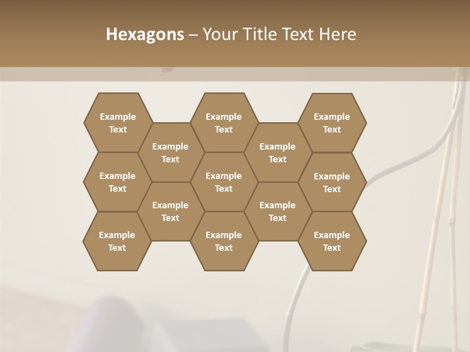 Spa Beige Mat PowerPoint Template