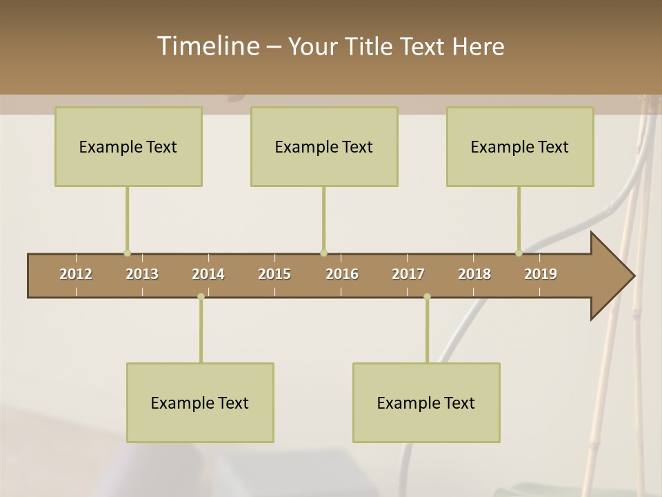 Spa Beige Mat PowerPoint Template