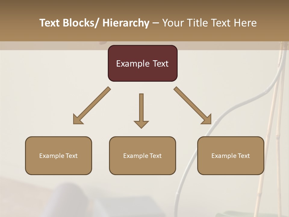 Spa Beige Mat PowerPoint Template