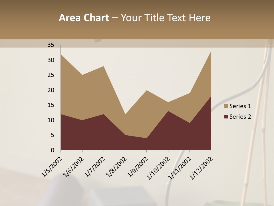 Spa Beige Mat PowerPoint Template
