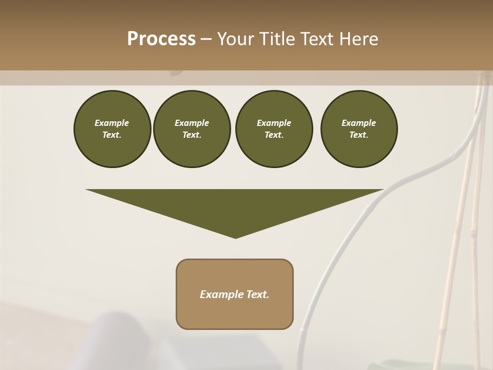 Spa Beige Mat PowerPoint Template