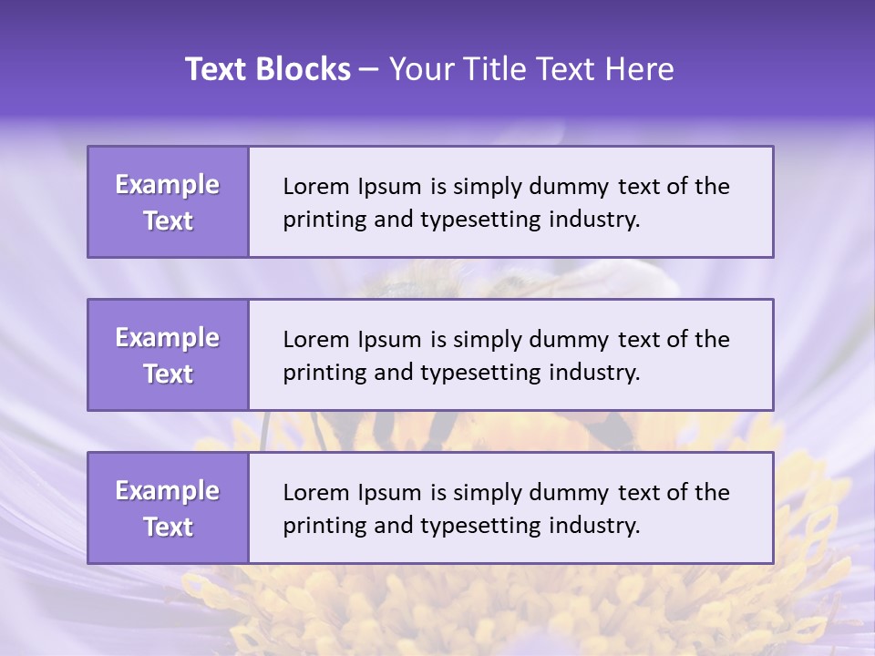 Botany Honey Colorful PowerPoint Template