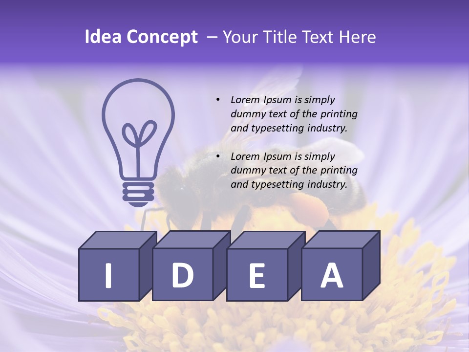 Botany Honey Colorful PowerPoint Template