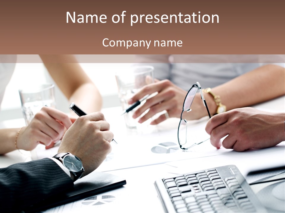 Job Note Occupation PowerPoint Template