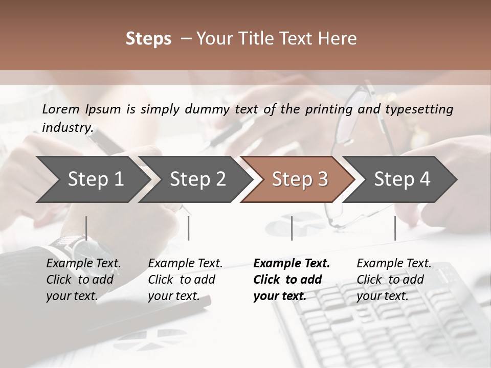 Job Note Occupation PowerPoint Template