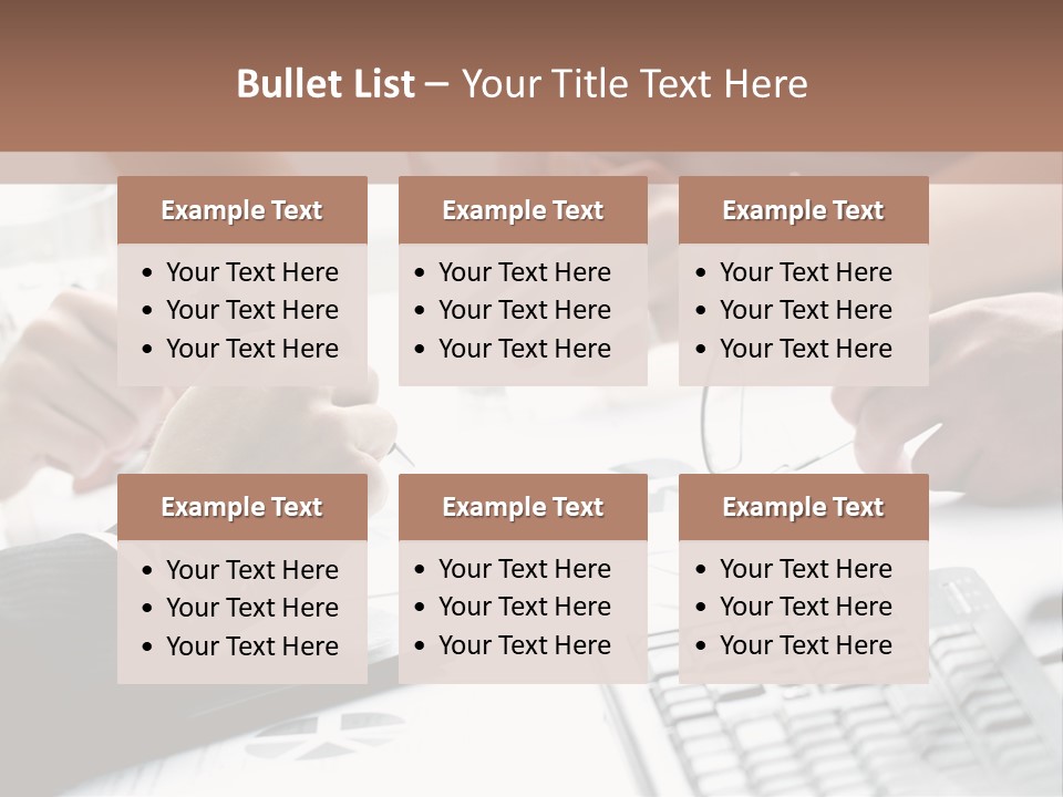 Job Note Occupation PowerPoint Template